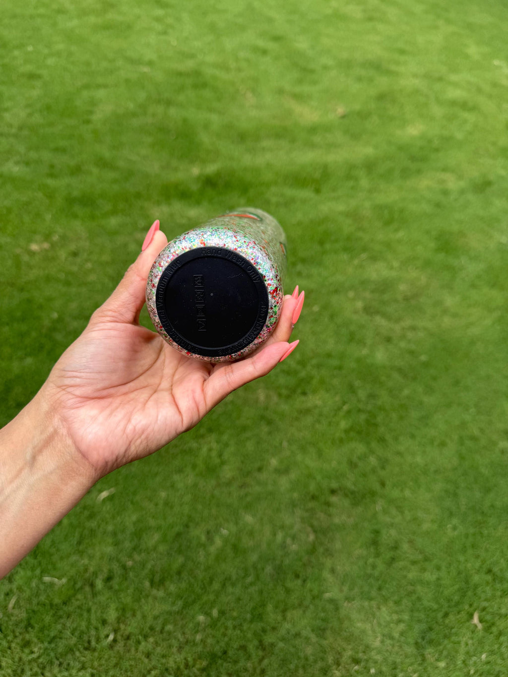 México 20 oz glass tumbler snowglobe