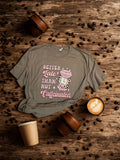 Netter late than not caffeinated Large Tshirt