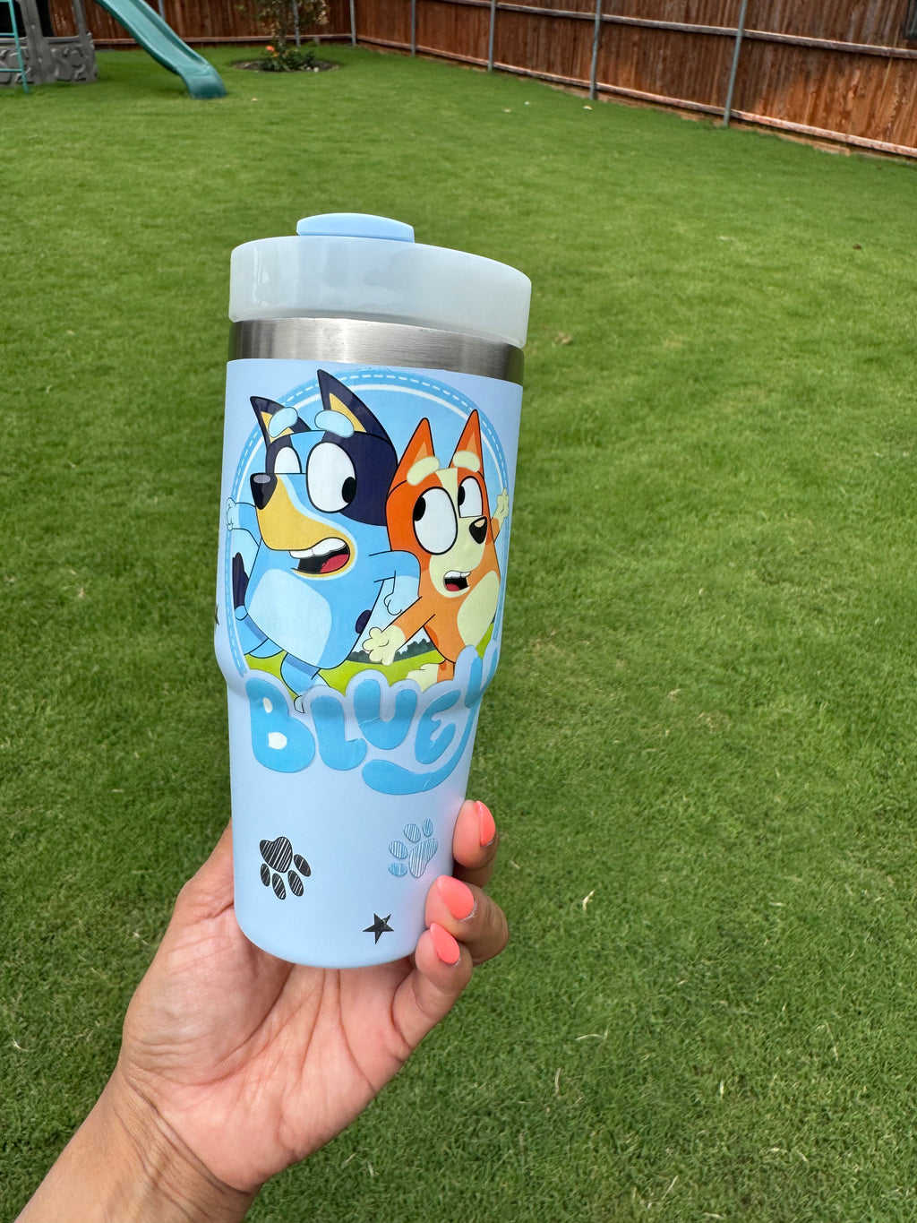 Bluey Kids thumbler
