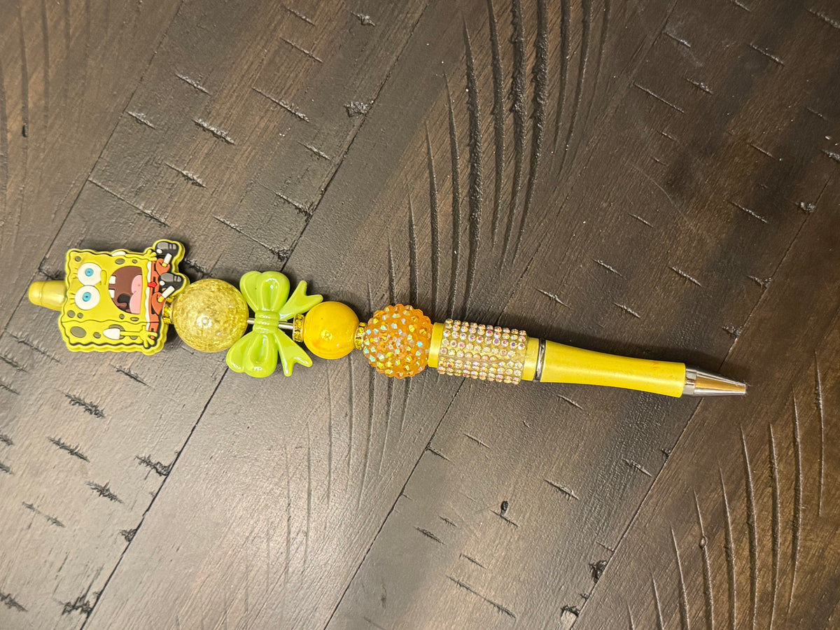 Fancy bead expanded long pens