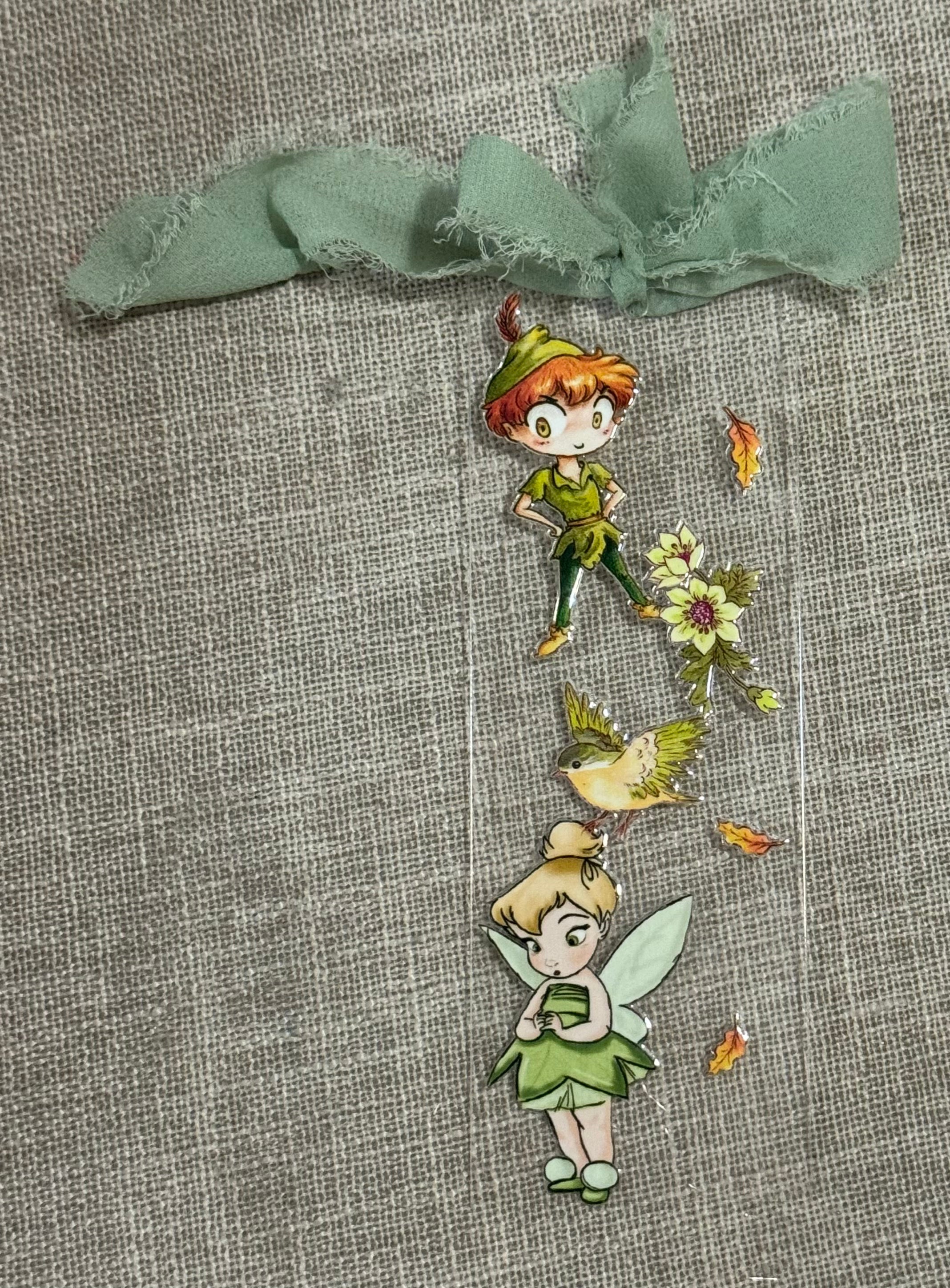 Acrylic and stainless steel bookmarks