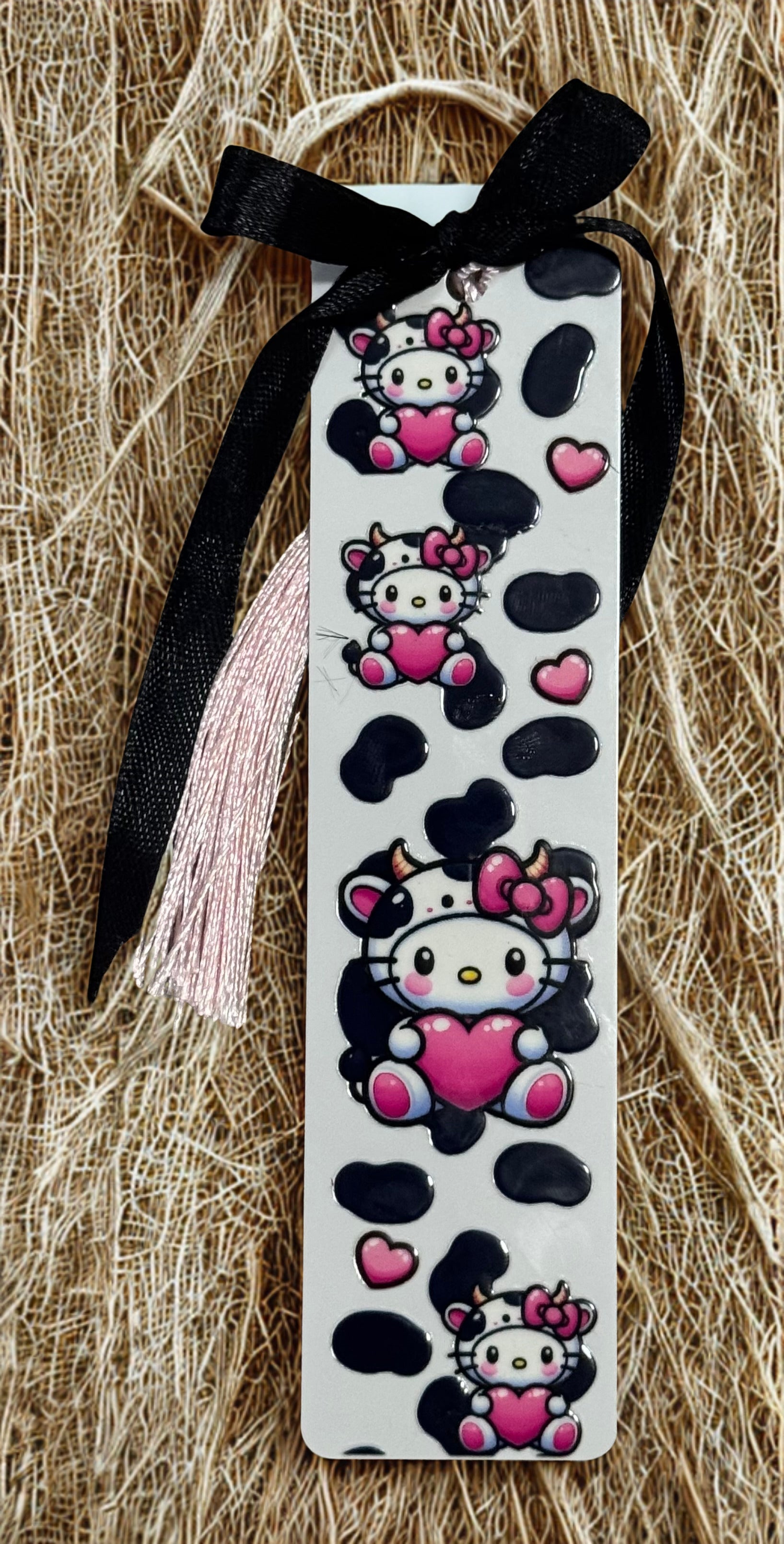 Acrylic and stainless steel bookmarks