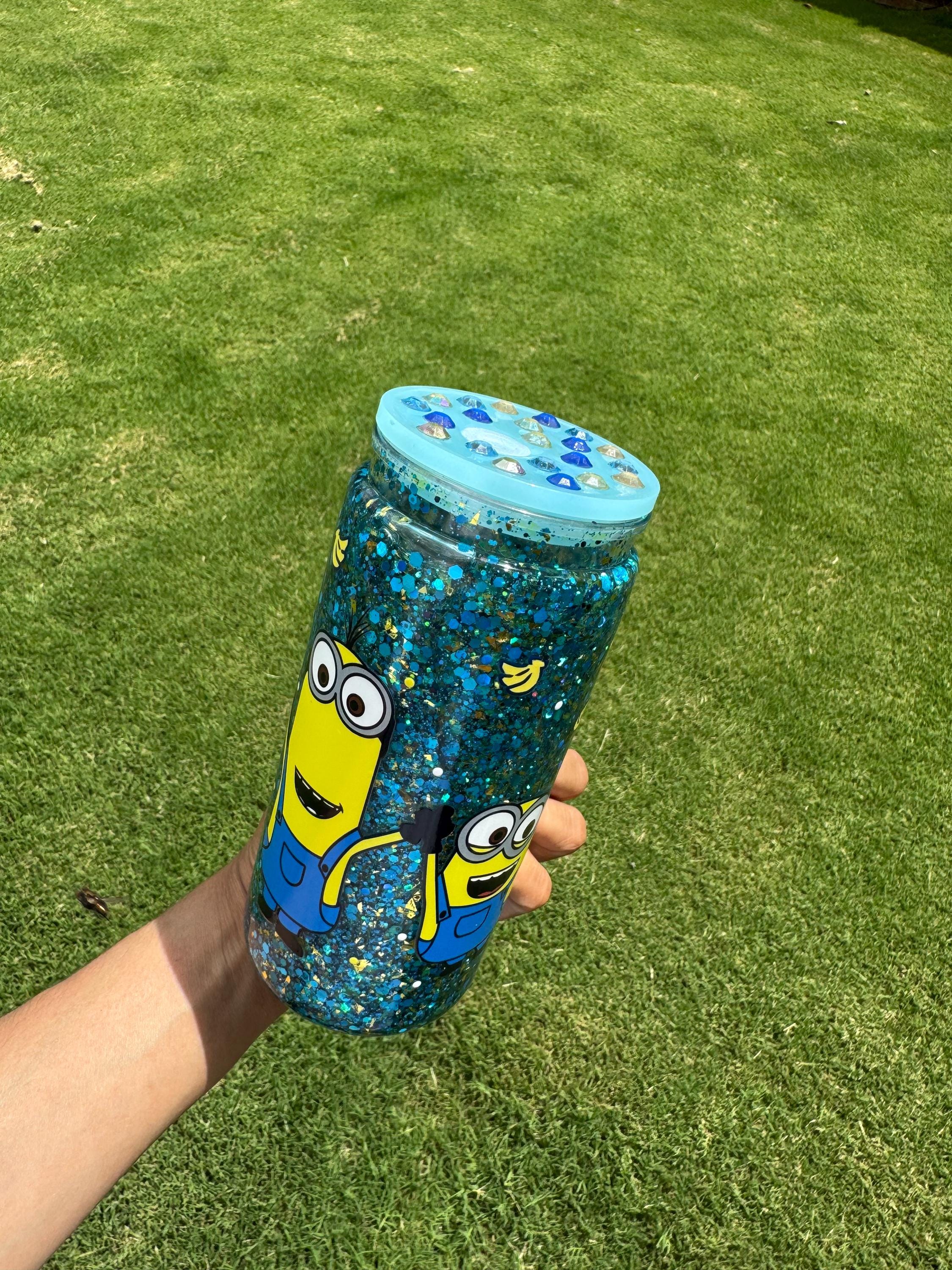 Minions Glitter Snowglobe cup